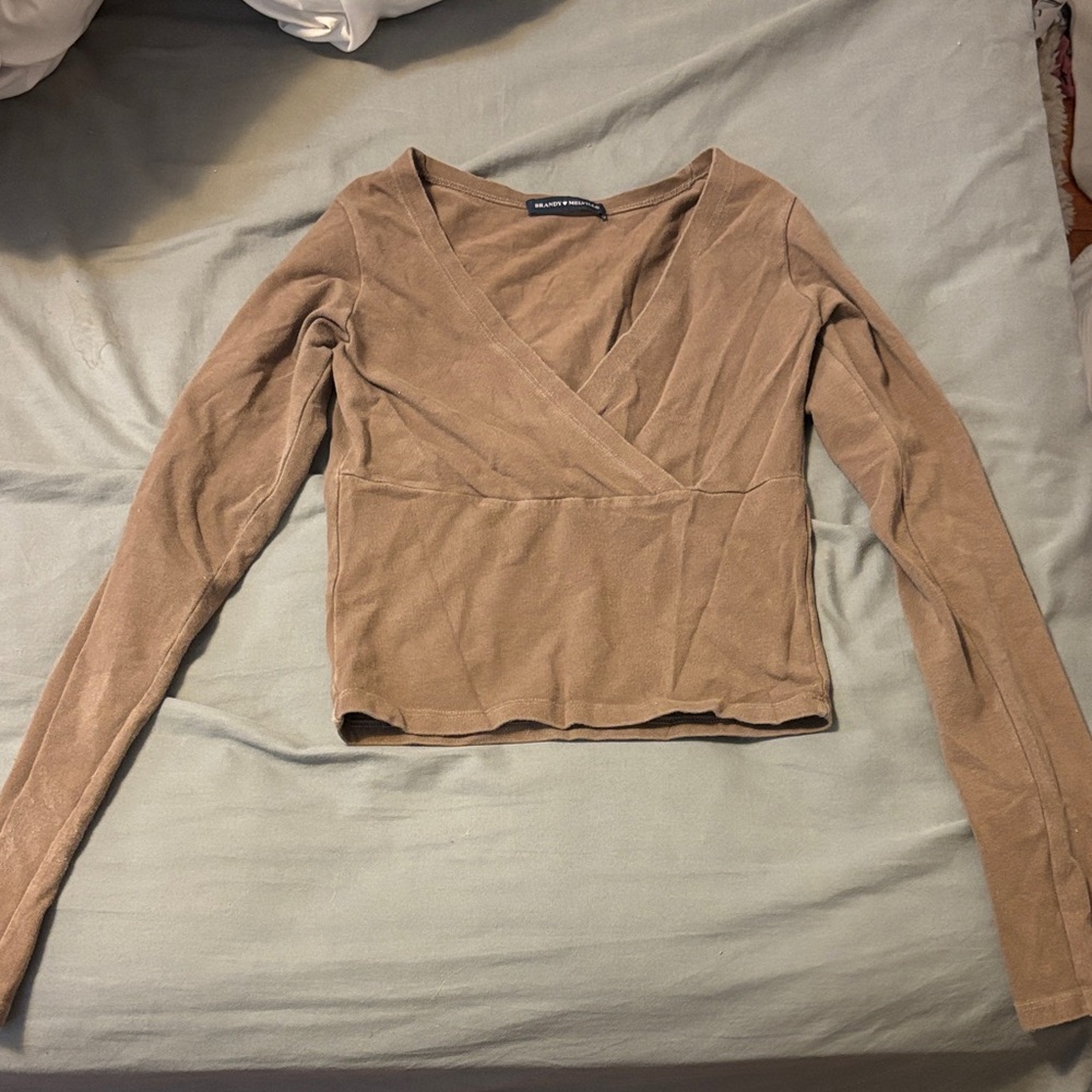 Brandy Melville Brown long sleeve